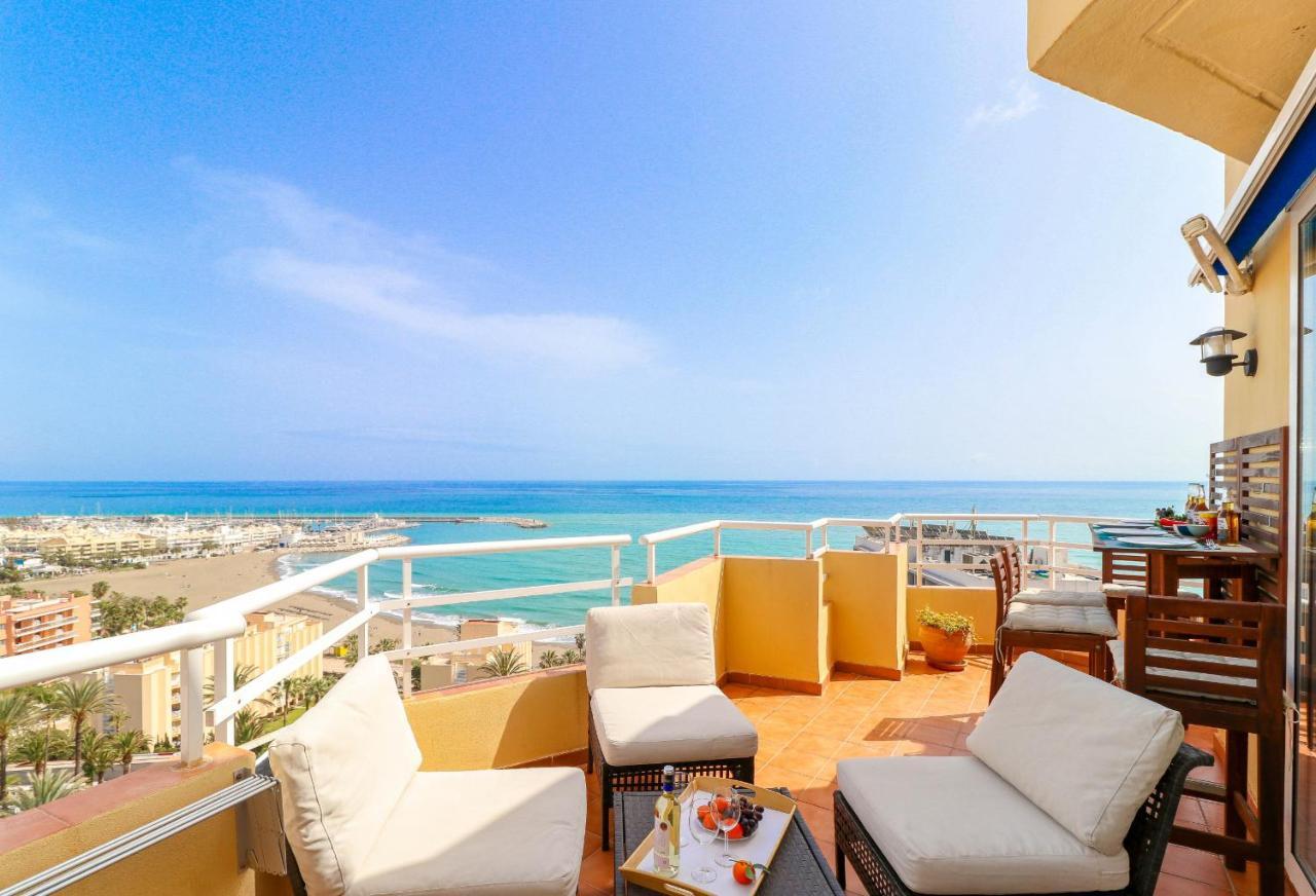 Appartamento Penthouse With Panoramic Views - Puerto Marina Benalmádena Esterno foto